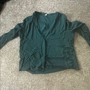 Old Navy Deep Green Women's Blouse